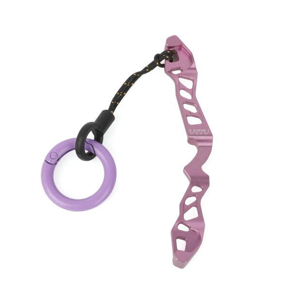 CNC Archery Keychain Miniature Recurve Bow Riser Design