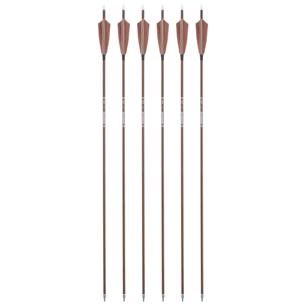 Pure Carbon Arrows Natural Feather 31 inch Bow Hunting