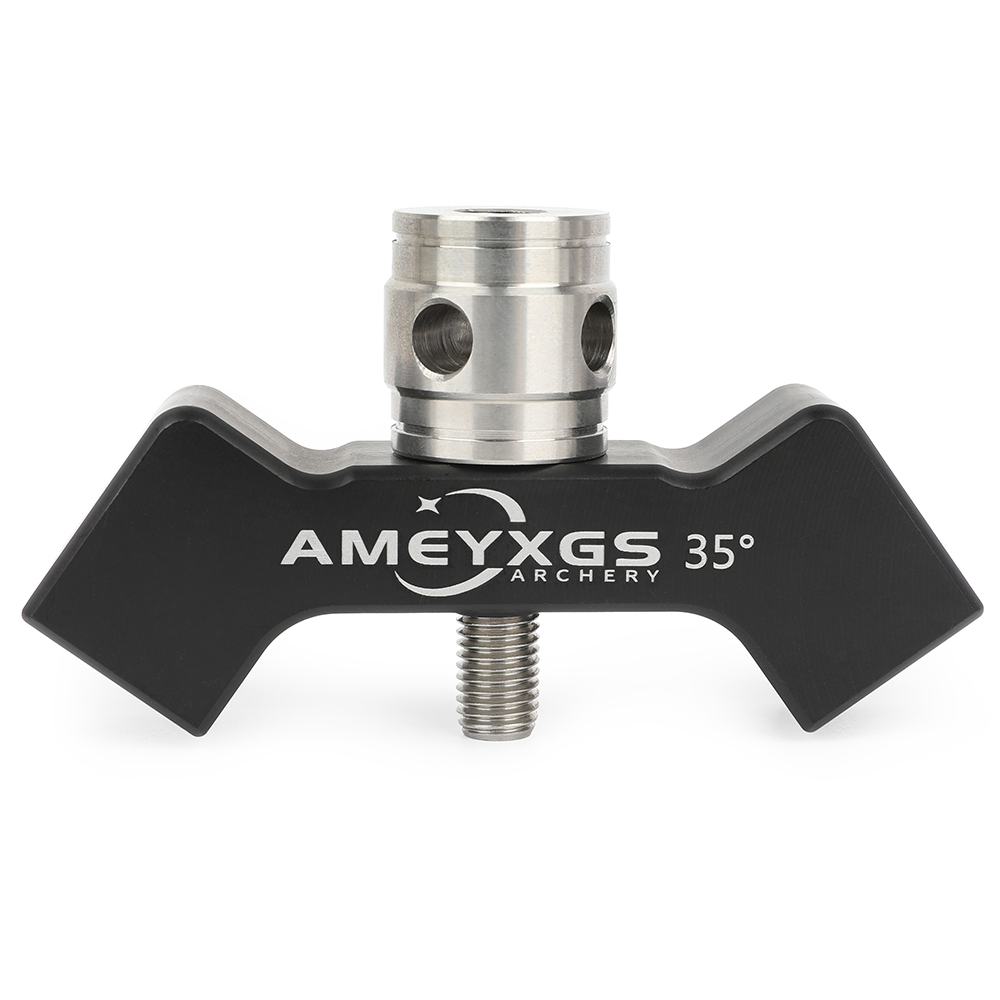 Double Side V-Bar 35 40 45 Degree Archery Bow Stabilizer Mount 