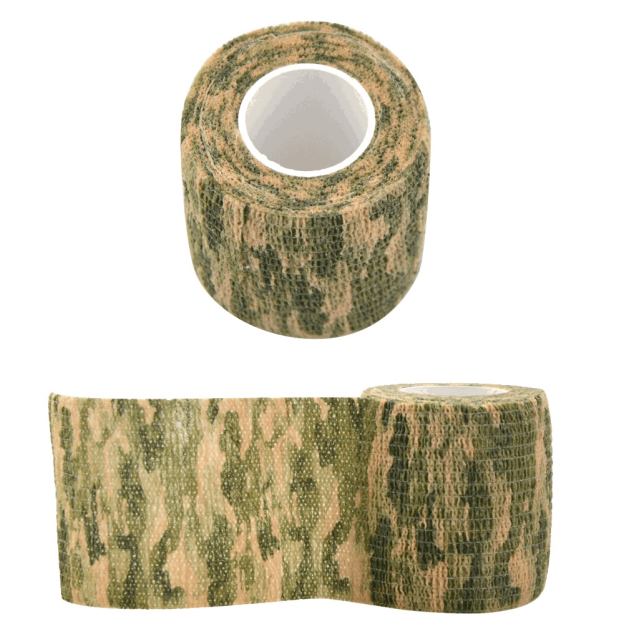 Outdoor Camo Tape Self-Sticking Wrap for Target Shooting Gear