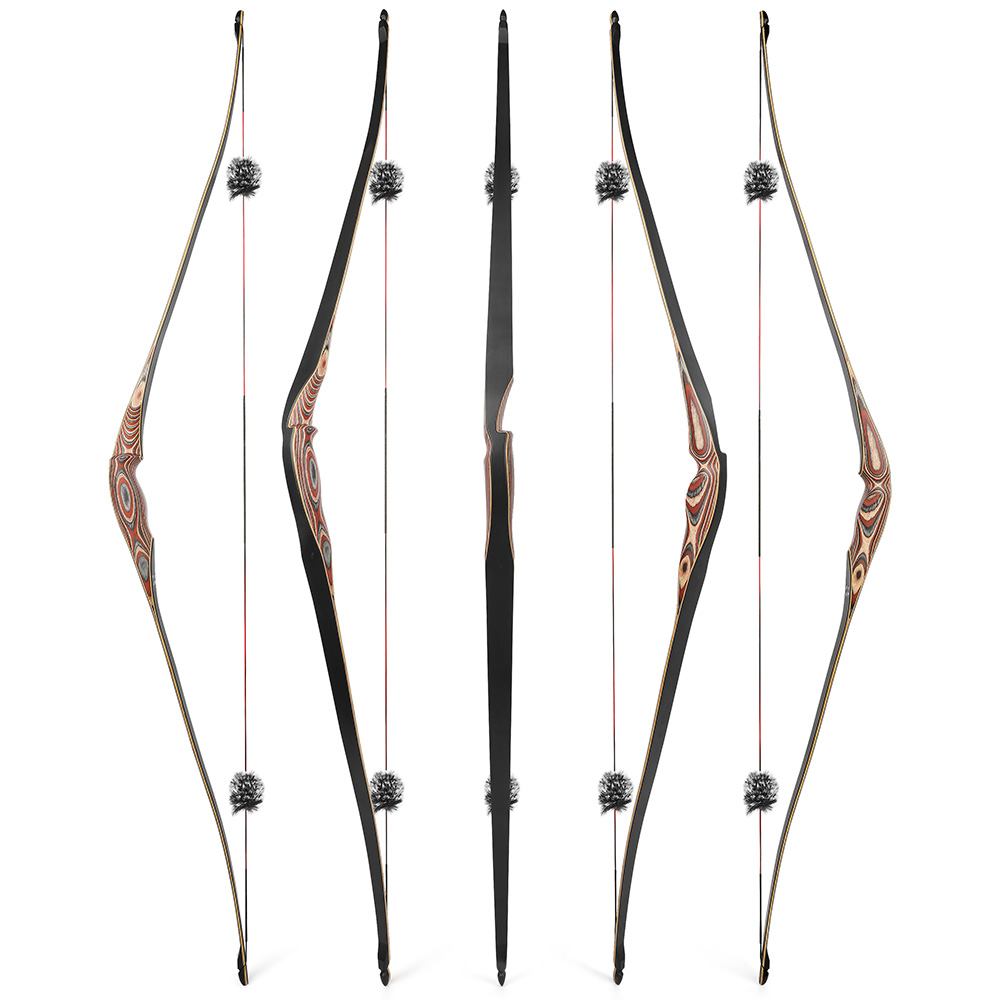 RH Hunting Traditional Bow 20-50lbs Archery Longbow