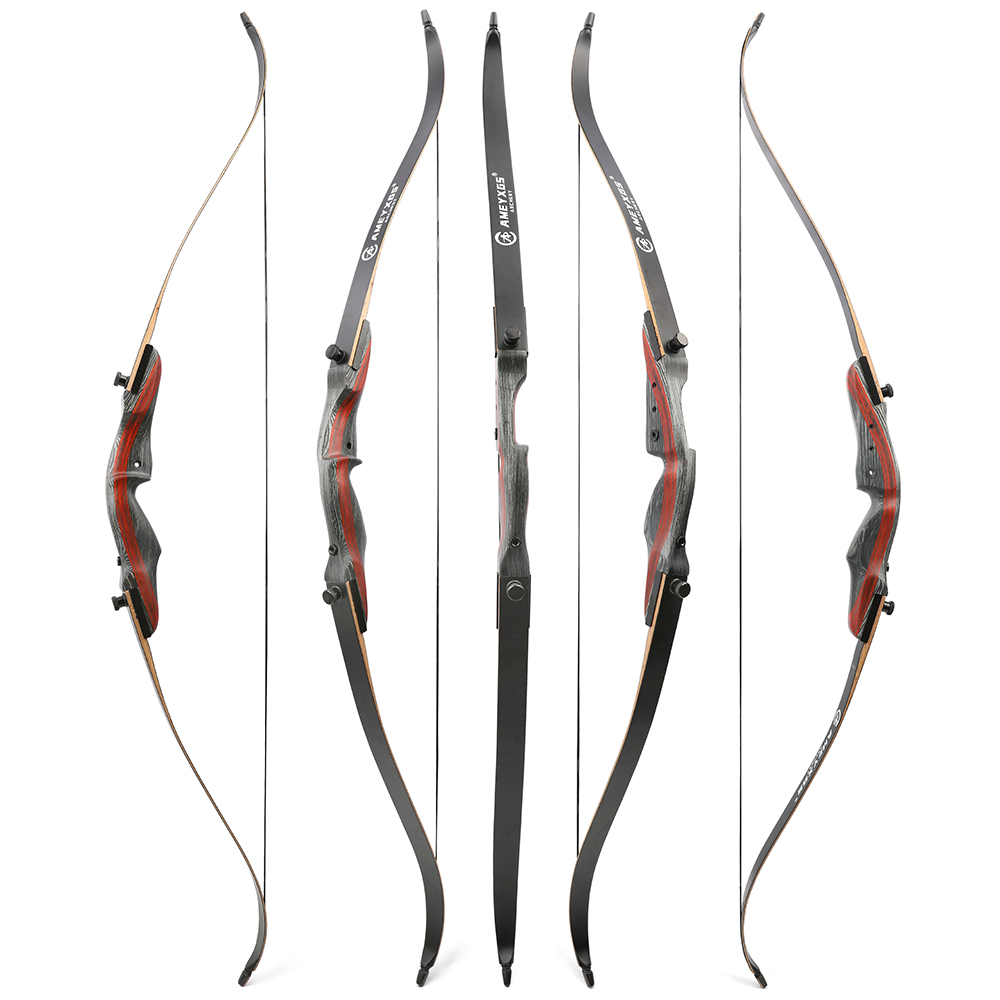 20-50lbs Recurve Bow 62" RH Takedown Archery Hunting Bow