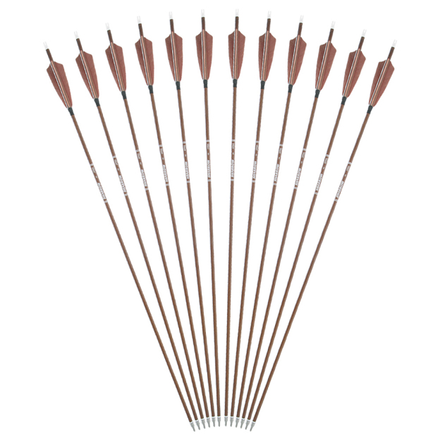 Pure Carbon Arrows Natural Feather 31 inch Bow Hunting