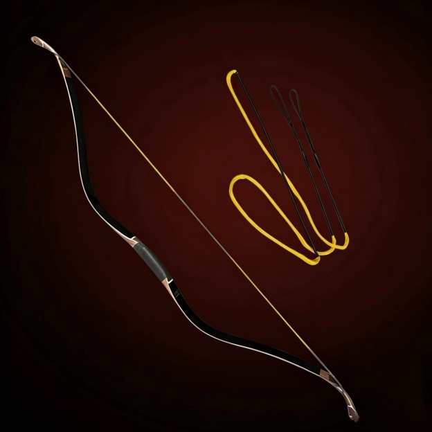 WOLFMAN HAWKEYE 3K Carbon Horse Bow Walnut Recurve 20–45lbs
