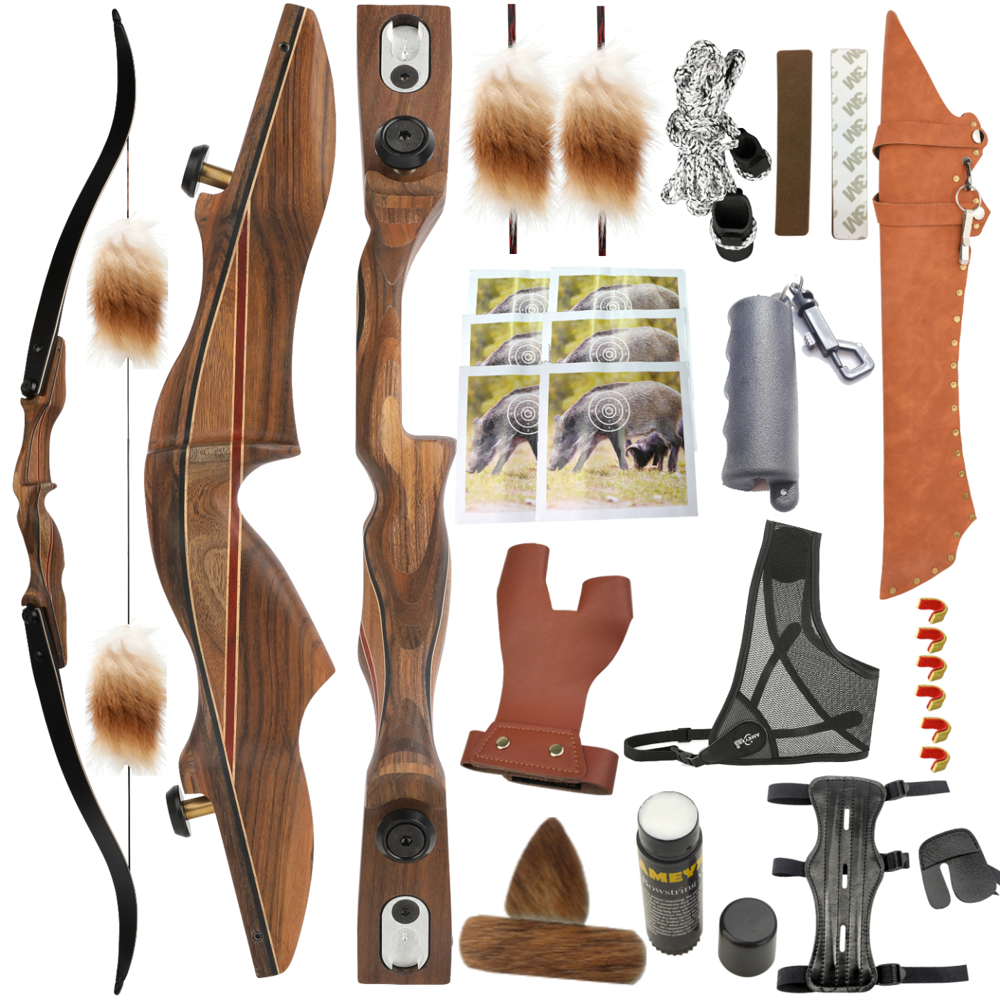 KAIMEI 710 ILF Takedown Recurve Bow Set Hunting & Target