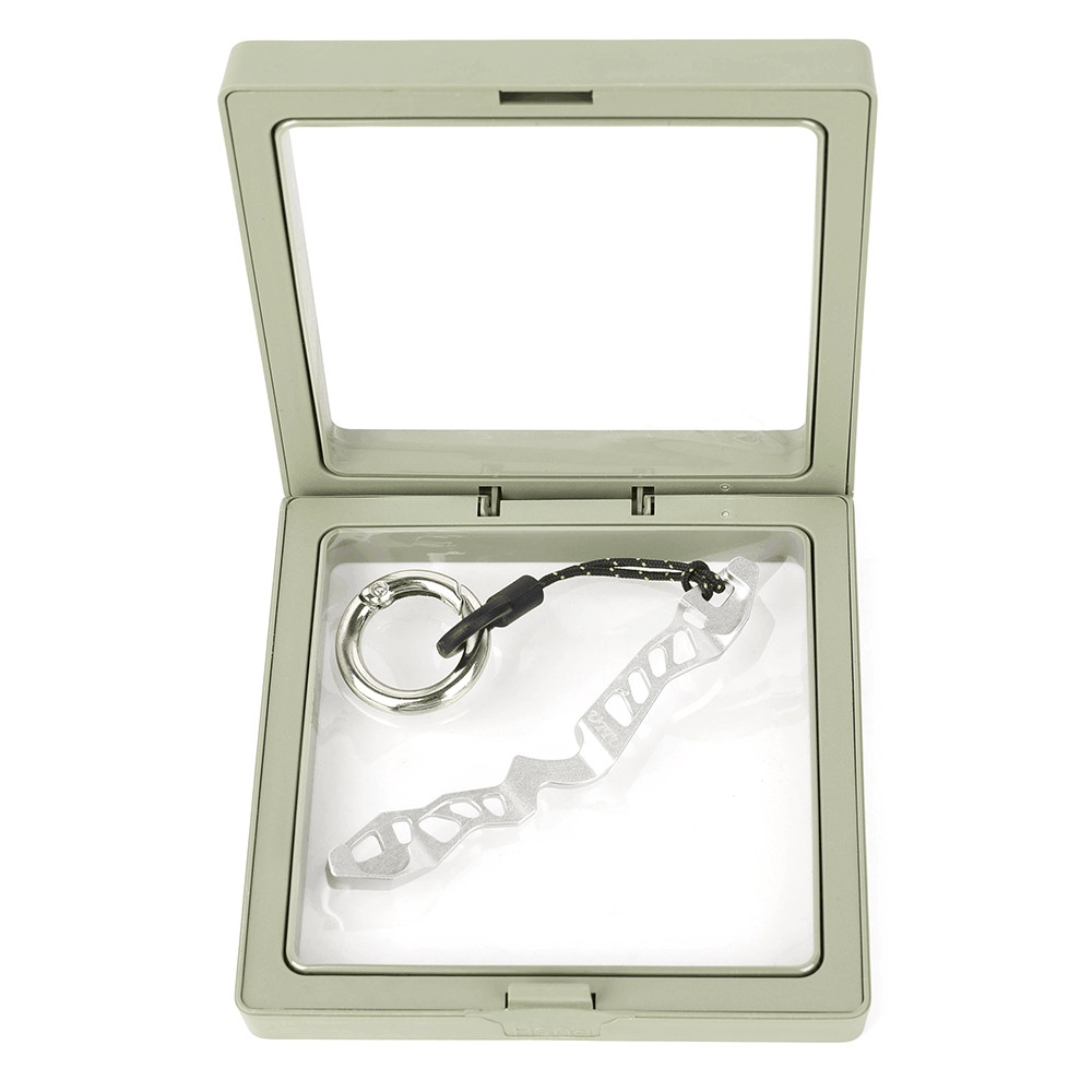 Archery Recurve Bow Riser Key Chain Aluminum Alloy Keyring