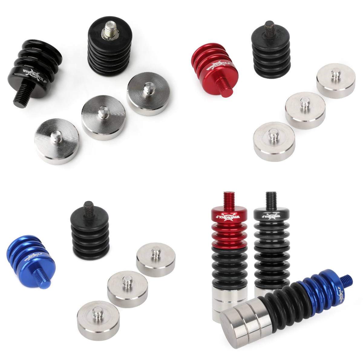 Bow Stabilizer Reduces Vibration for Compound/Recurve Bows