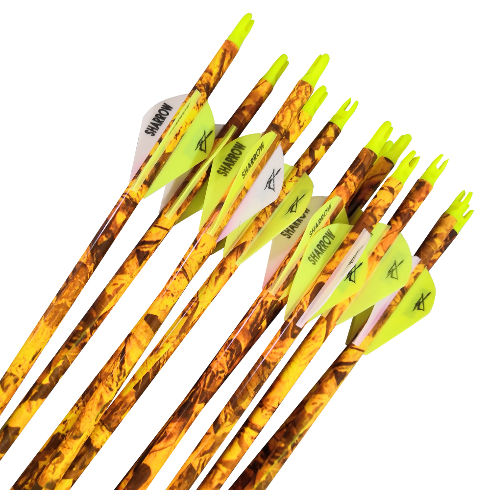 30" 600 Spine Carbon Arrows for Target & Practice