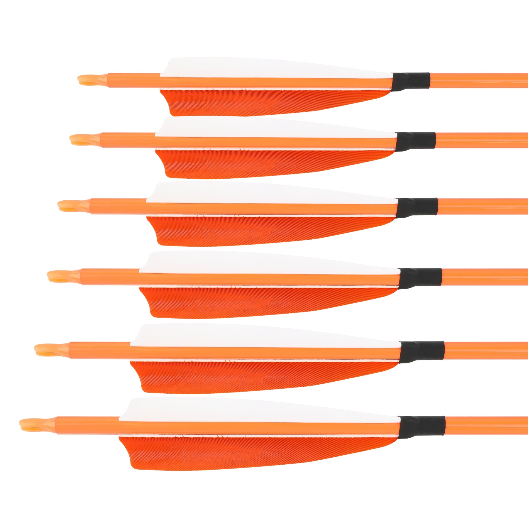 Fletching Carbon Arrows 500 Spine Turkey Feather Target & Hunting