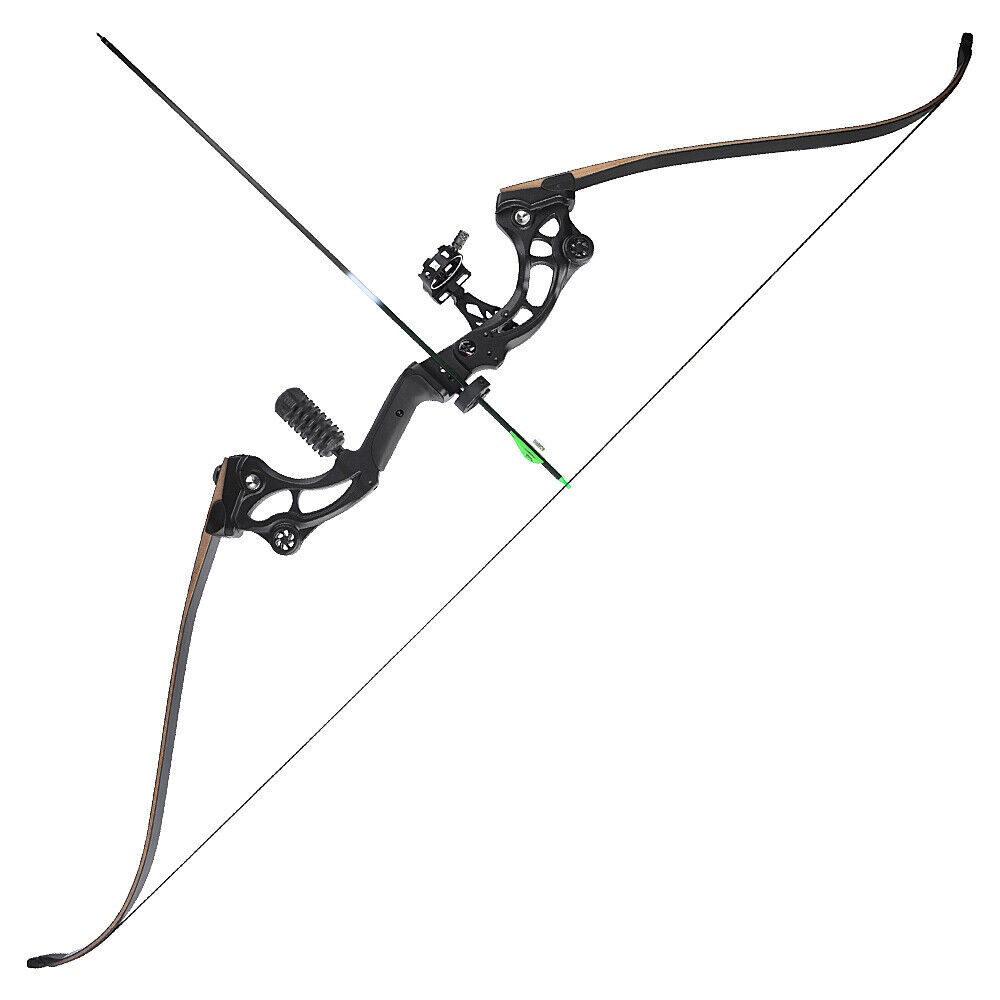 Junxing F163 Hunting Takedown Recurve Bow 30-55 lbs 64" Archery