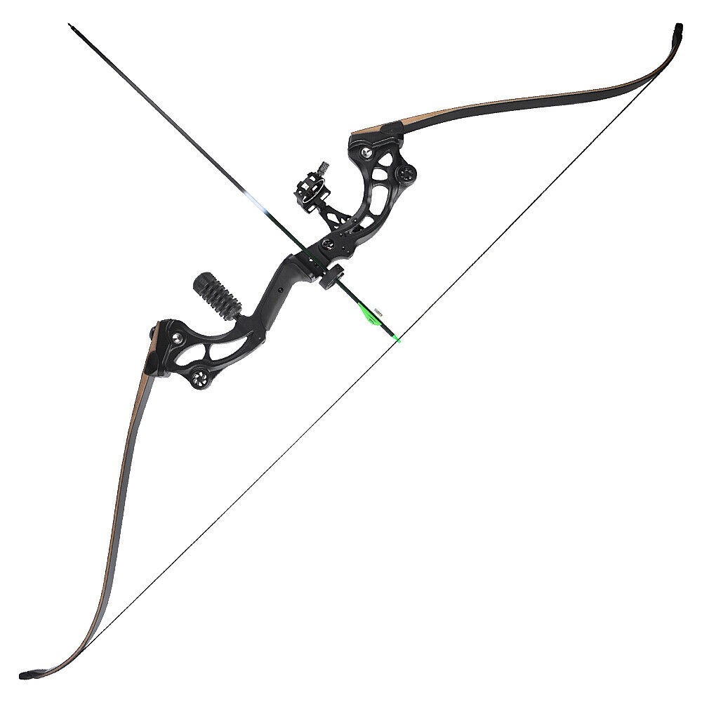 Junxing F163 Hunting Takedown Recurve Bow 30-55 lbs 64" Archery