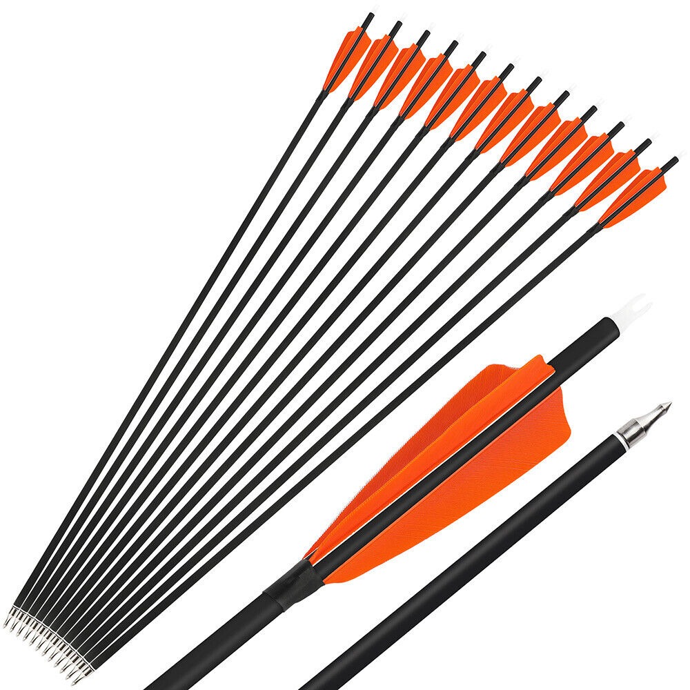 Carbon Arrows Turkey Feather Spine 500 Archery Hunting Practice