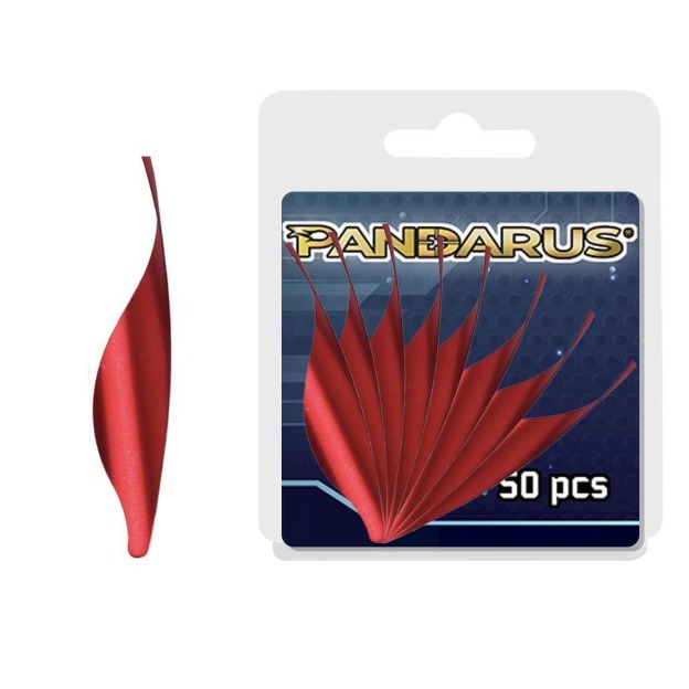 Pandarus Arrow Spin Vanes 1.75" 2" Spiral Feather
