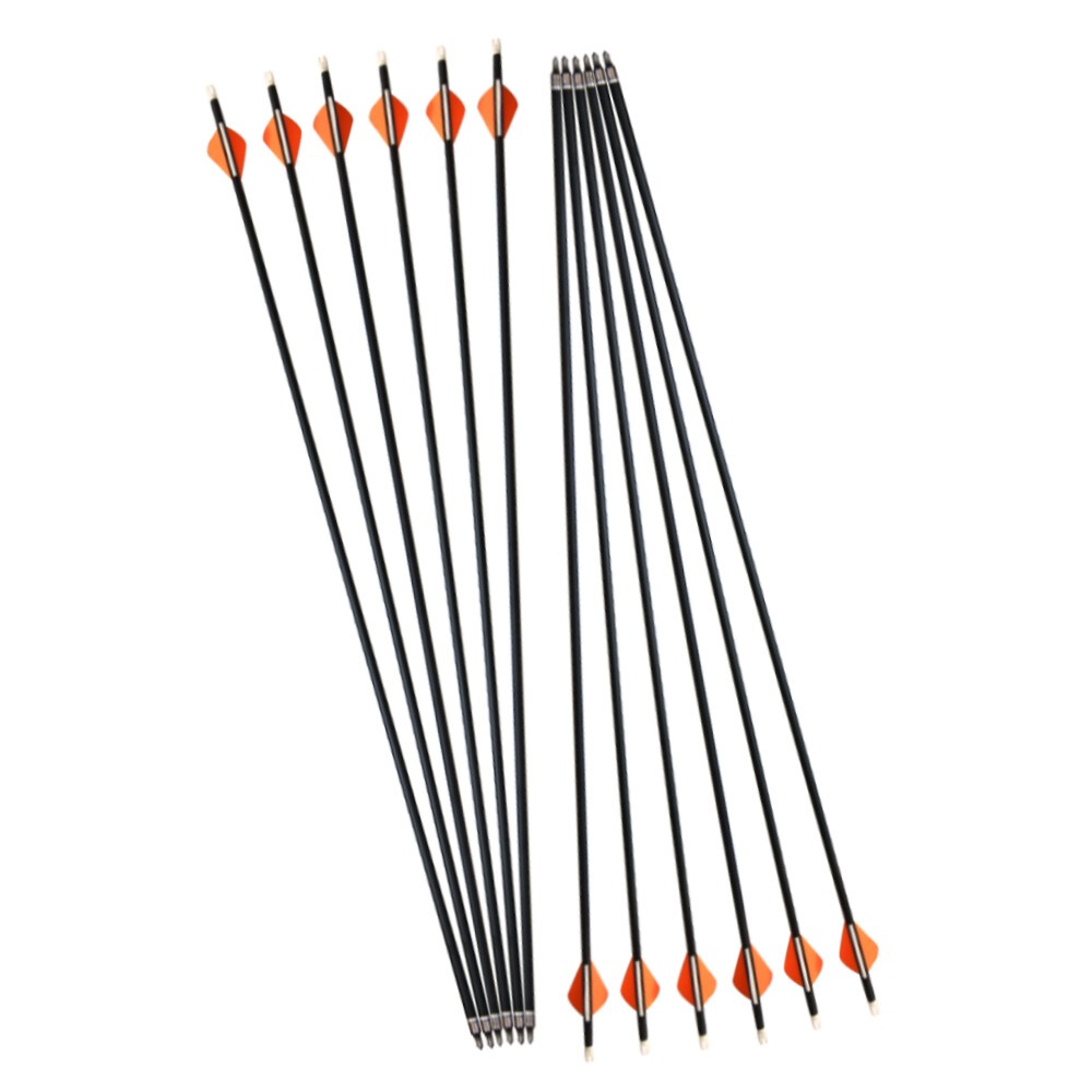 Archery Carbon Arrows 30" SP500 Vanes Recurve Compound Bow