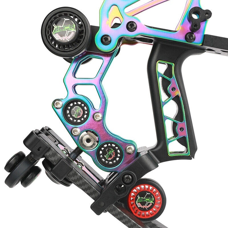 ALIEN 24 inch Compound Bow Steel Balls Arrows Hunting Fishing LH RH 