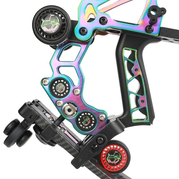 ALIEN 24 inch Compound Bow Steel Balls Arrows Hunting Fishing LH RH 