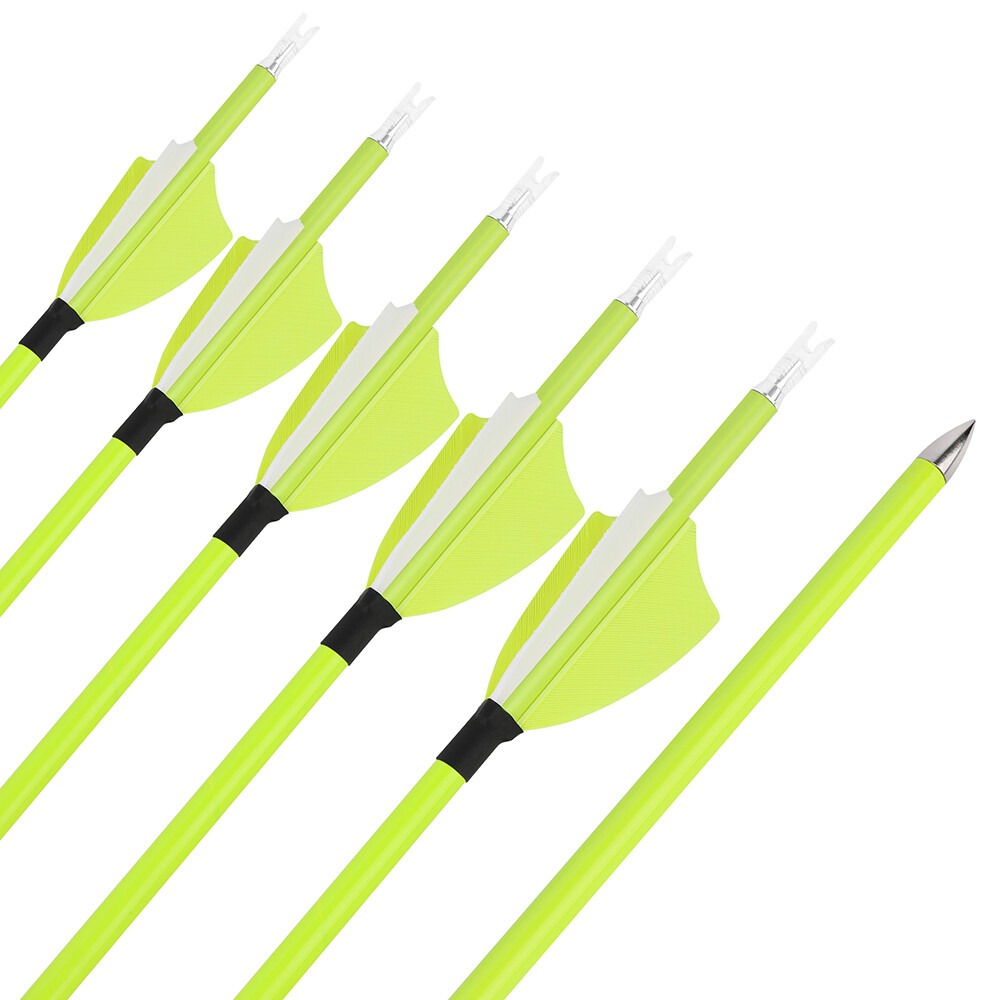 Carbon Arrows High-Visibility Target and Hunting SP1500 Feathers