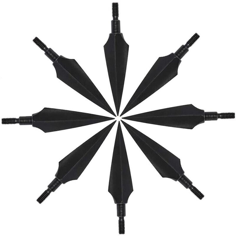 150 Grain Screw-In Broadheads Arrowheads Stainless Steel Arrow Tips