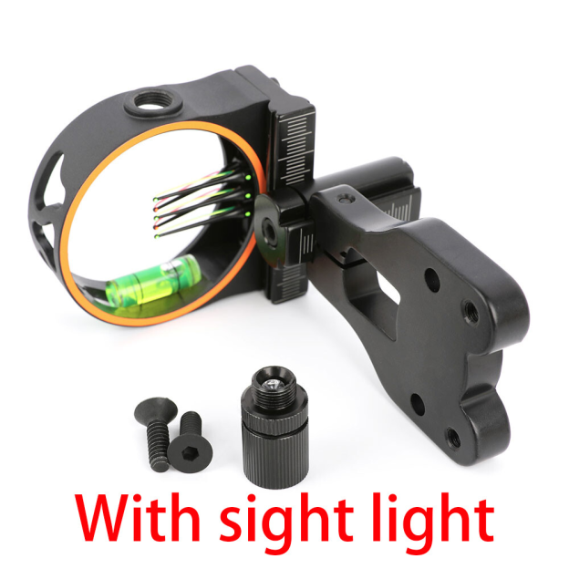 5-Pin Compound Bow Sight Entry-Level Hunting & Target Shooting