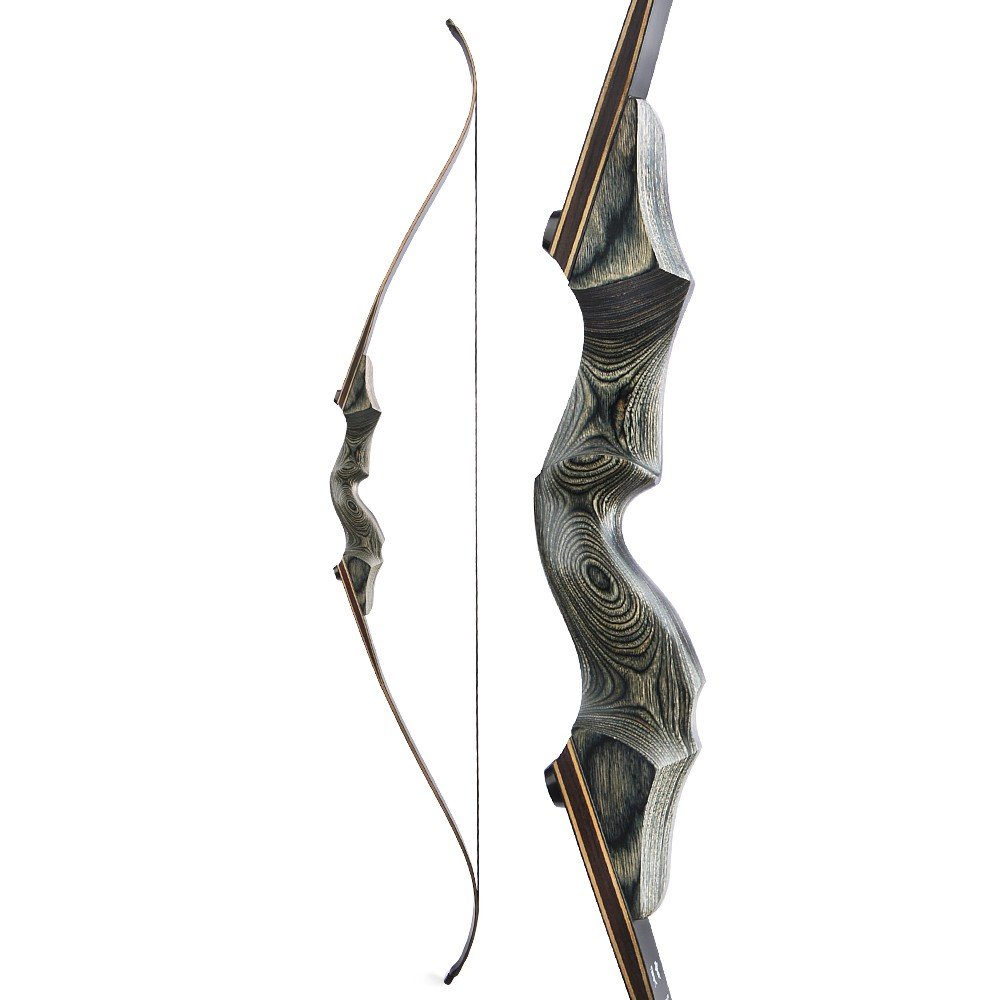 BLACK HUNTER Takedown Recurve Bow Set Traditional 60" LH RH