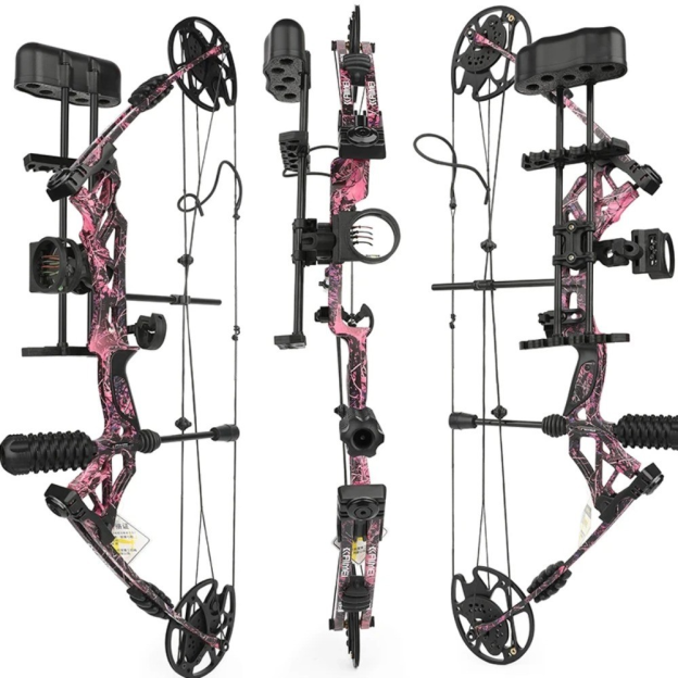 Compound Bow Arrows Set 320 FPS 30-70lb Hunting