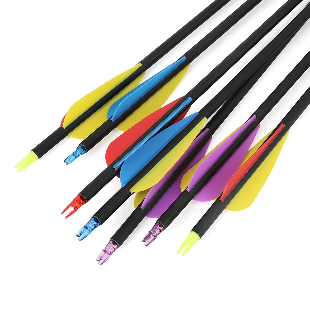 30" Carbon Arrows Spine 500 TPU Vanes Target Practice and Hunting