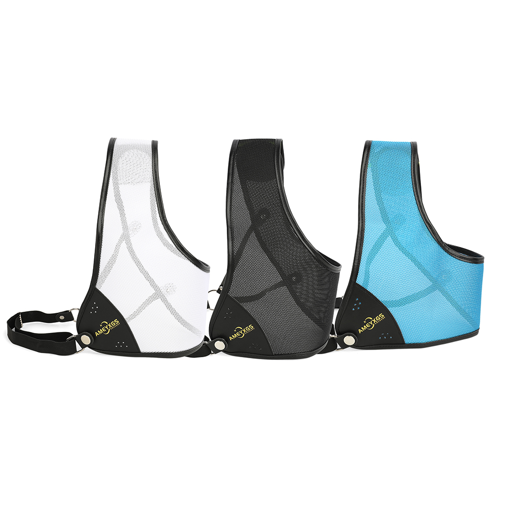 Archery Chest Guard Cowhide Protector Gear Bow Target Shooting