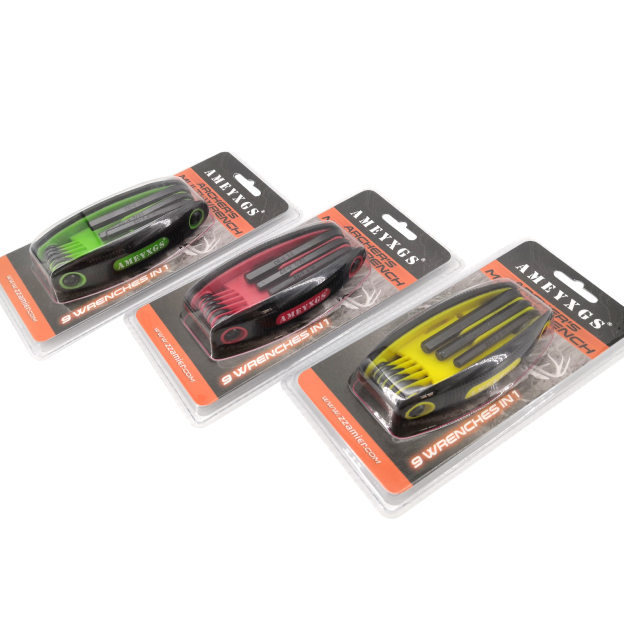 Allen Hex Key Combo Set Wrench Multi-function Folding