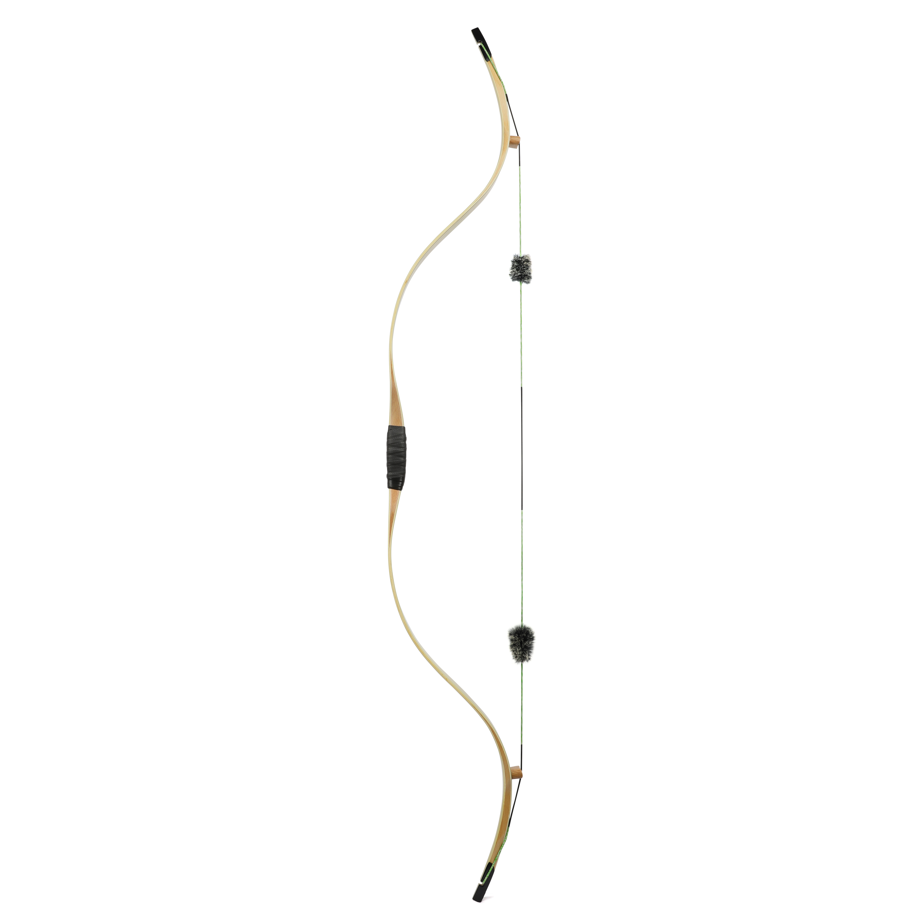 58" One Piece Traditional Bow 20-45lbs Archery RH LH