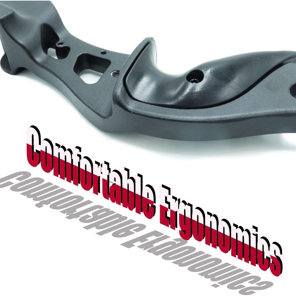 BLACK HUNTER Recurve Bow 60" 20-55 lbs for Hunting Target Practice