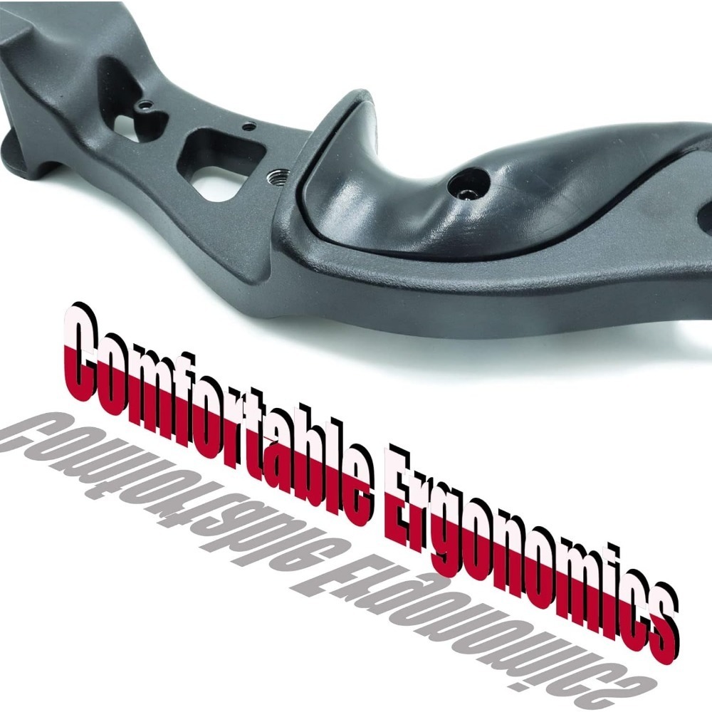 BLACK HUNTER Recurve Bow 60" 20-55 lbs for Hunting Target Practice