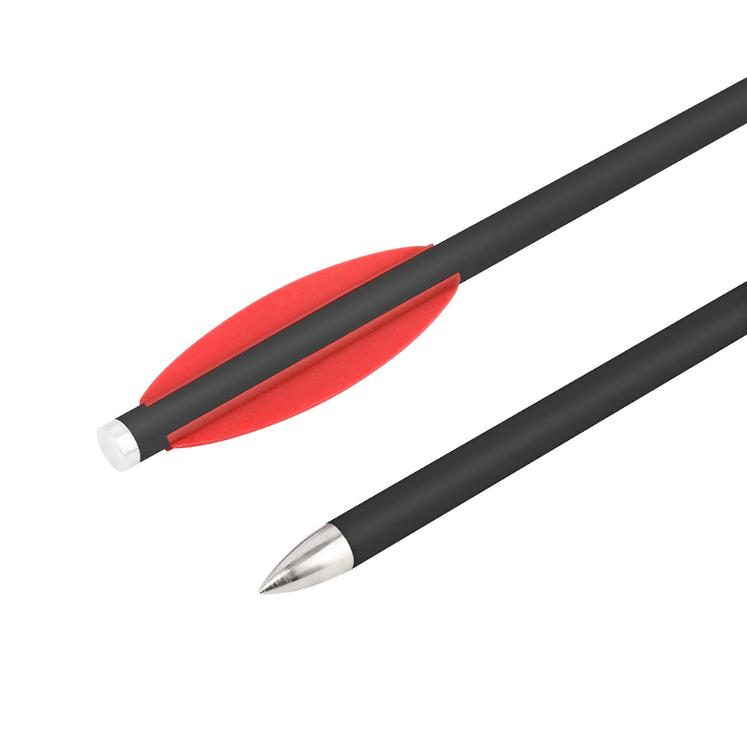 6.3" Carbon Crossbow Bolts High-Performance Hunting & Target