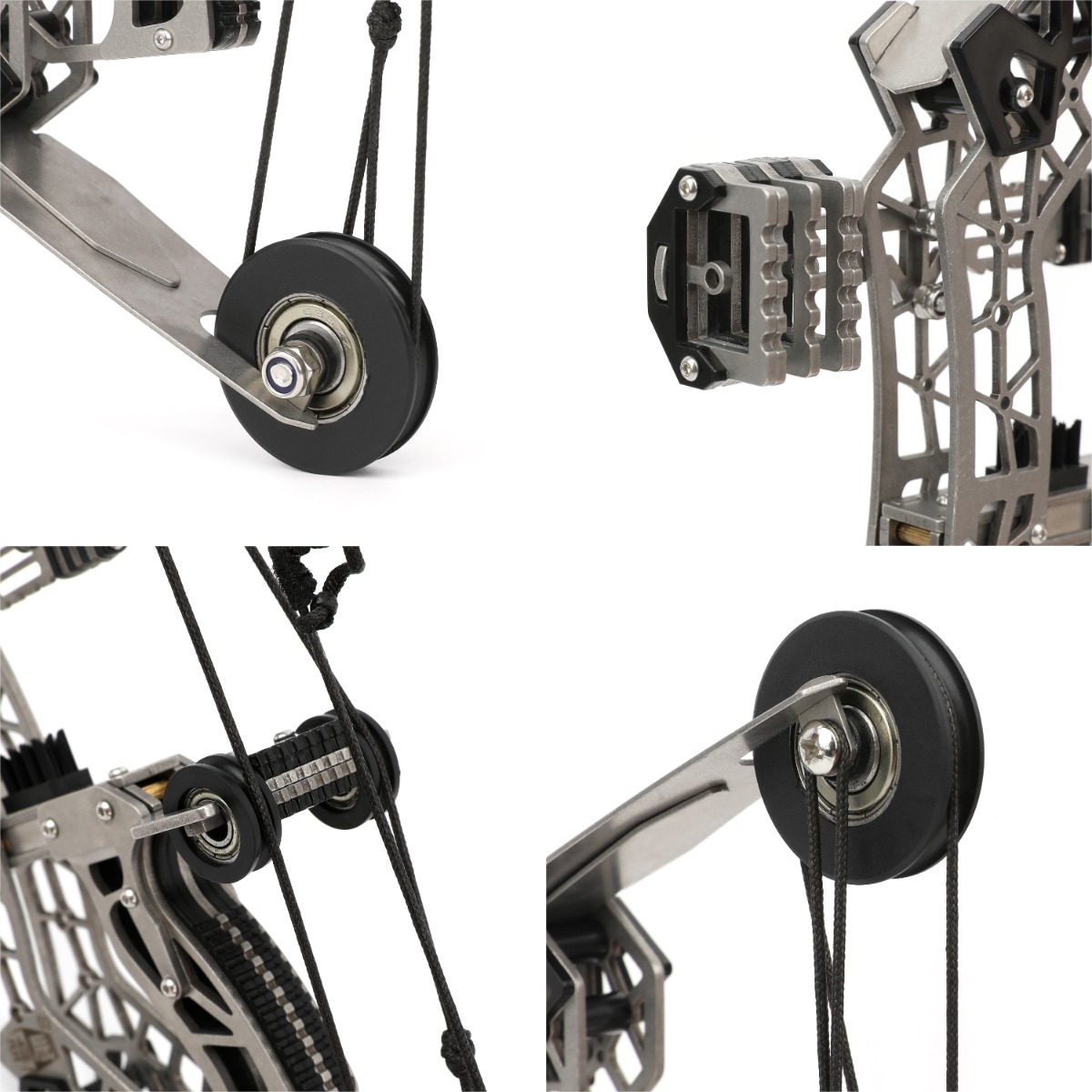 Mini Compound Bow Kit – 12lbs Draw Weight, 50m Range – WOLFMAN ARCHERY