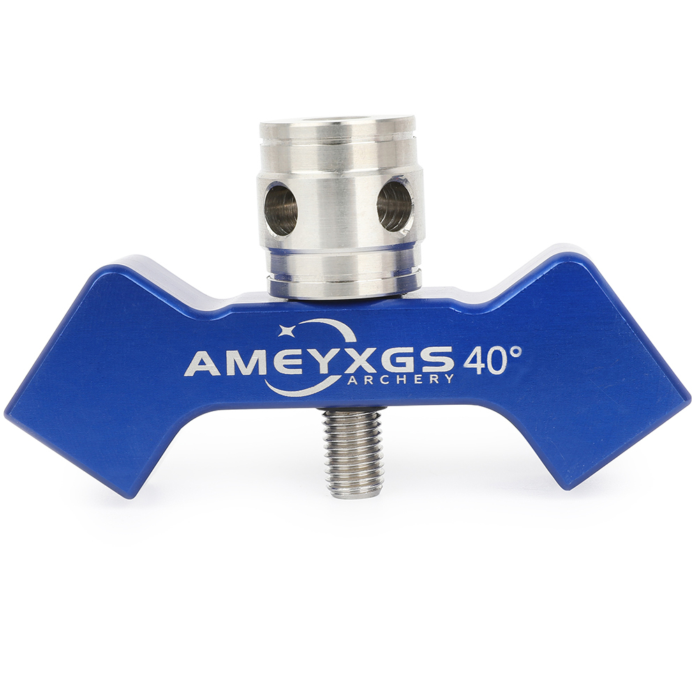 Double Side V-Bar 35 40 45 Degree Archery Bow Stabilizer Mount 