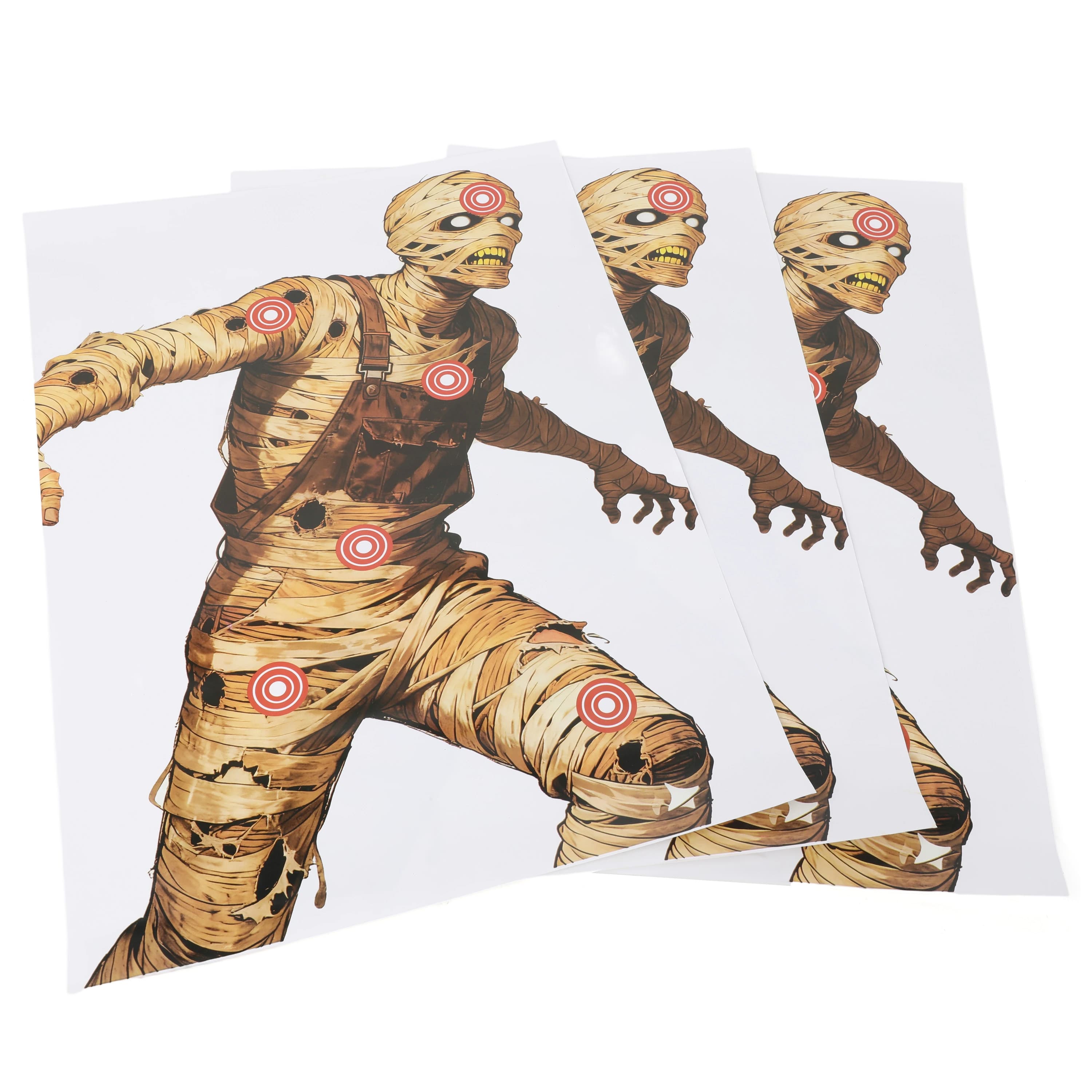 Tactical Paper Target Faces 45×40cm 10 Rings Archery Target Practice