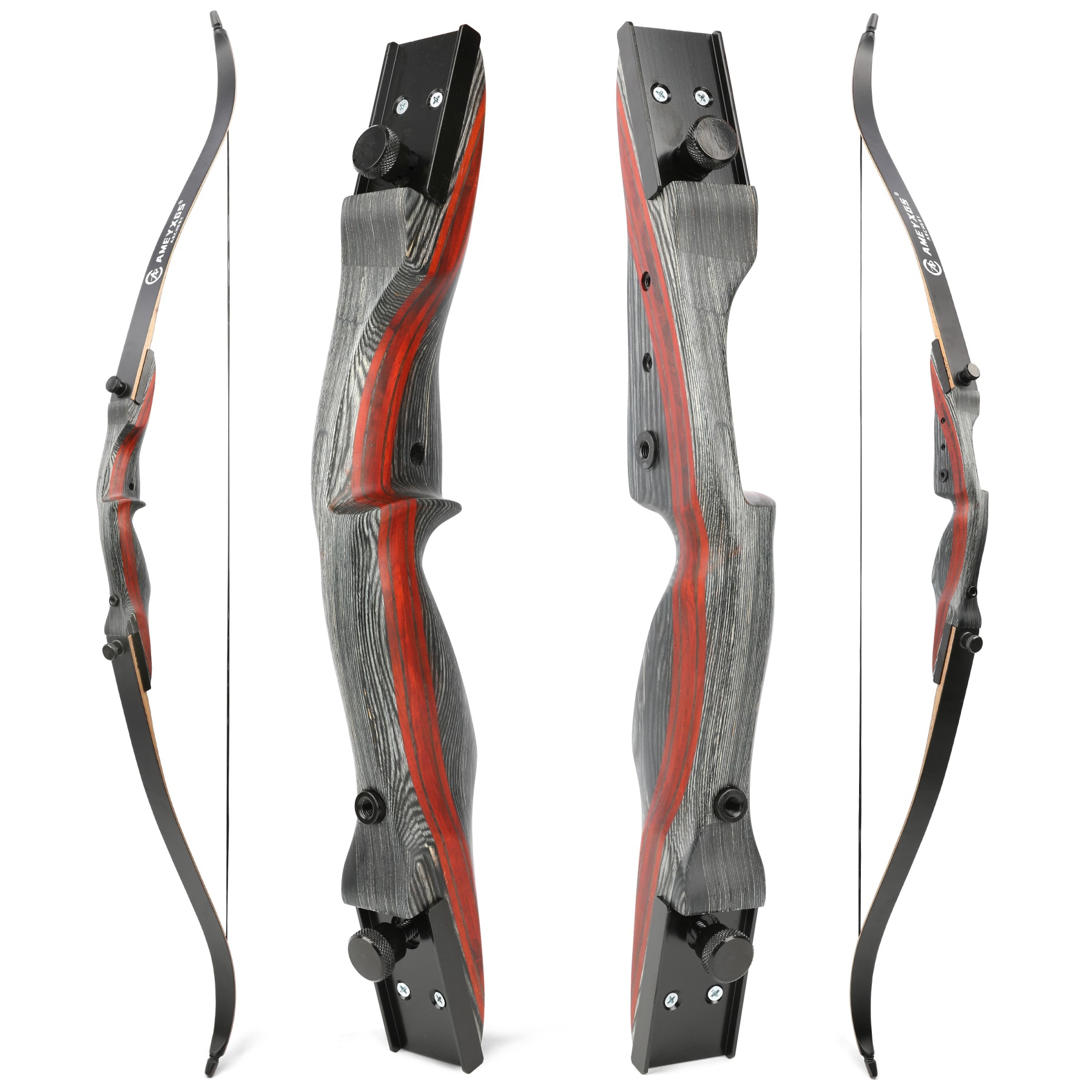 62" Takedown Recurve Bow and Arrows Hunting Set 20-50lbs