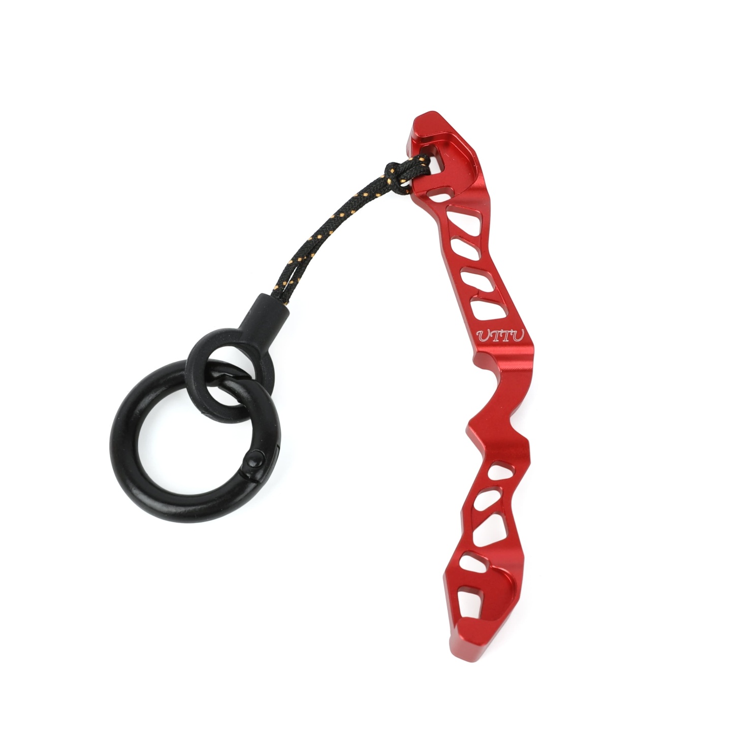 CNC Archery Keychain Miniature Recurve Bow Riser Design