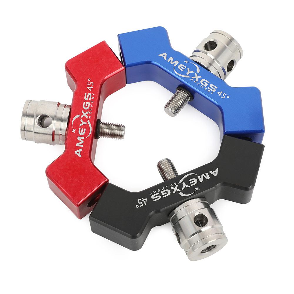 Double Side V-Bar 35 40 45 Degree Archery Bow Stabilizer Mount 