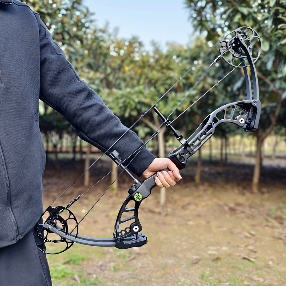 Hunting Compound Bow CNC 40-75 lbs IBO 350FPS for Serious Archers