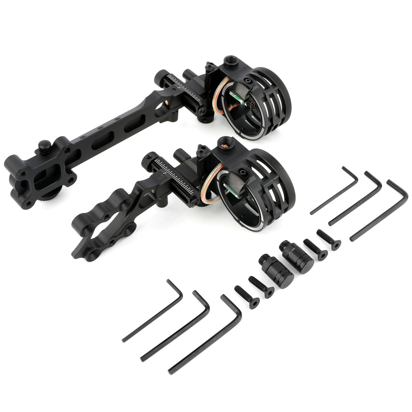 Alien 5-Pin Bow Sight, Short & Long Versions for Compound & Recurve