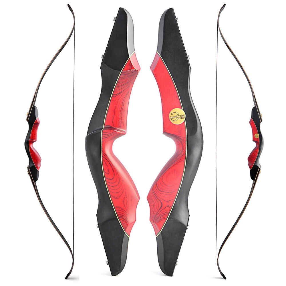 Takedown Recurve Bow Arrow Set 60" 25-60lb Archery Hunting