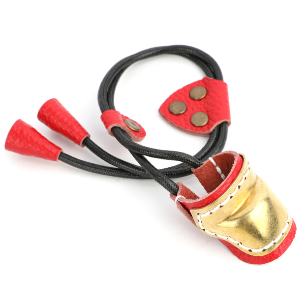 Archery Thumb Ring Brass Finger Guard Traditional Bow