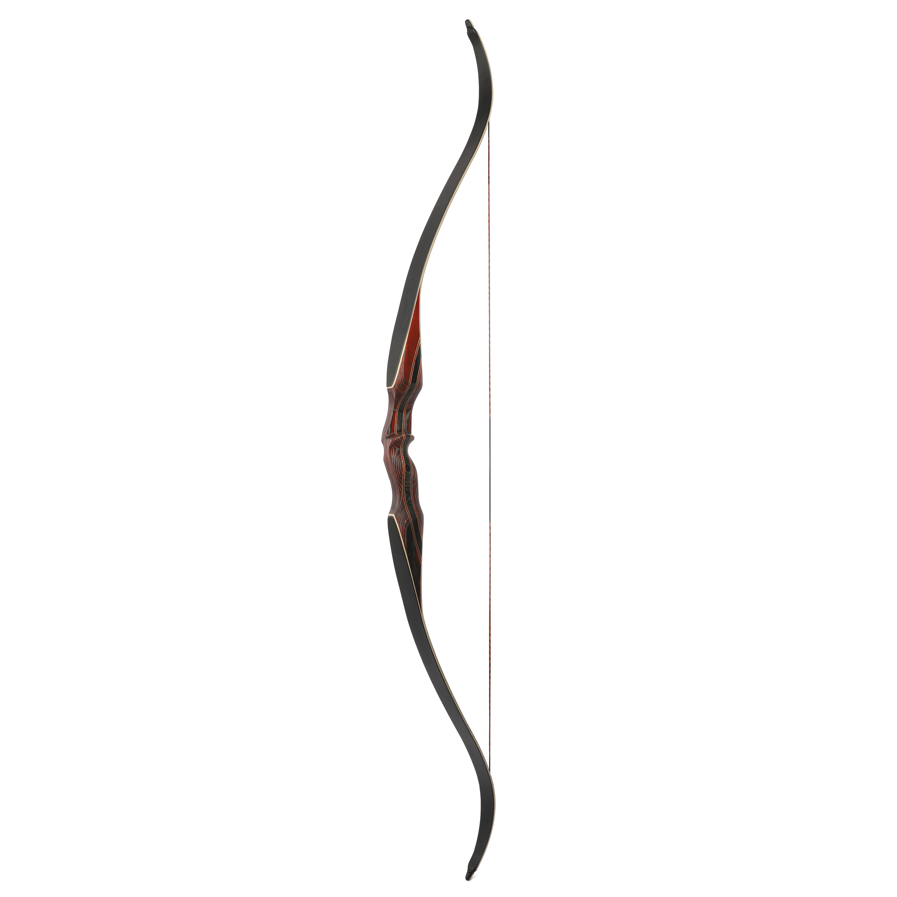 64'' Traditional Recurve Bow Longbow 30-60lbs Horsebow One Piece