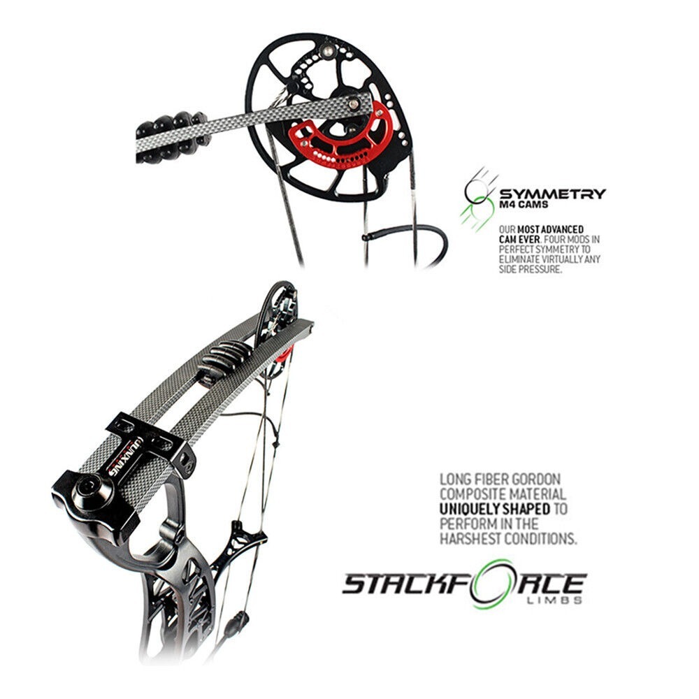 JUNXING M122 Hunting Compound Bow 40-70lbs 330FPS
