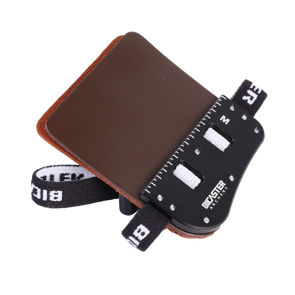 Classic Barebow Finger Tab with Prime Cowhide Archery Gear RH LH