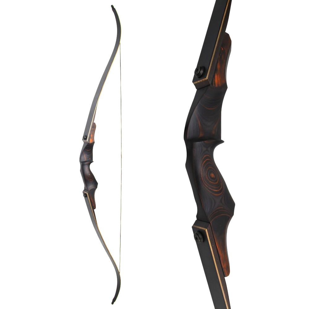 60" Takedown Recurve Bow Hunting Set Traditional Archery