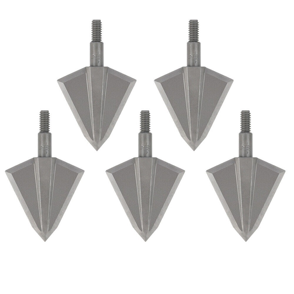 Hunting Arrowheads 150gr Blade Broadhead Archery Screw Points 