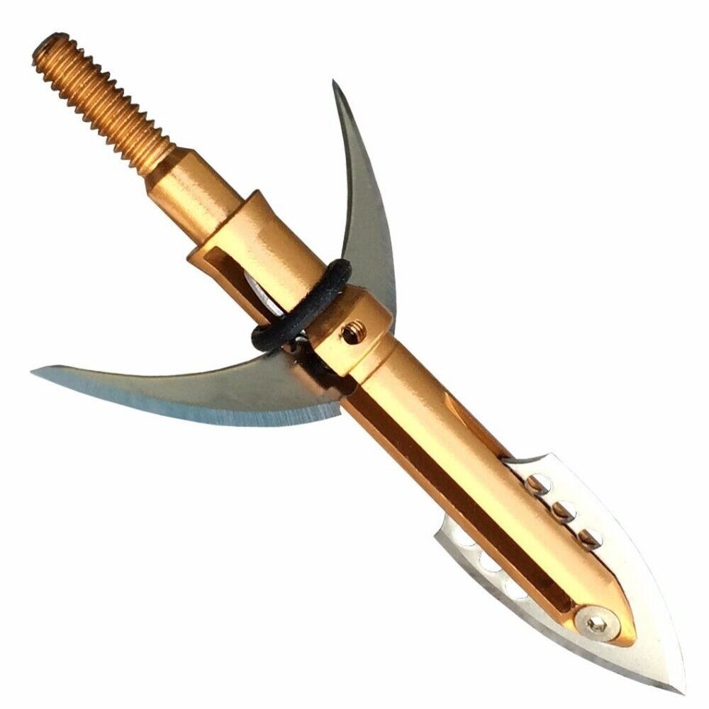 Archery Blade Arrowheads Broadheads 100gr Bow Fishing Hunting