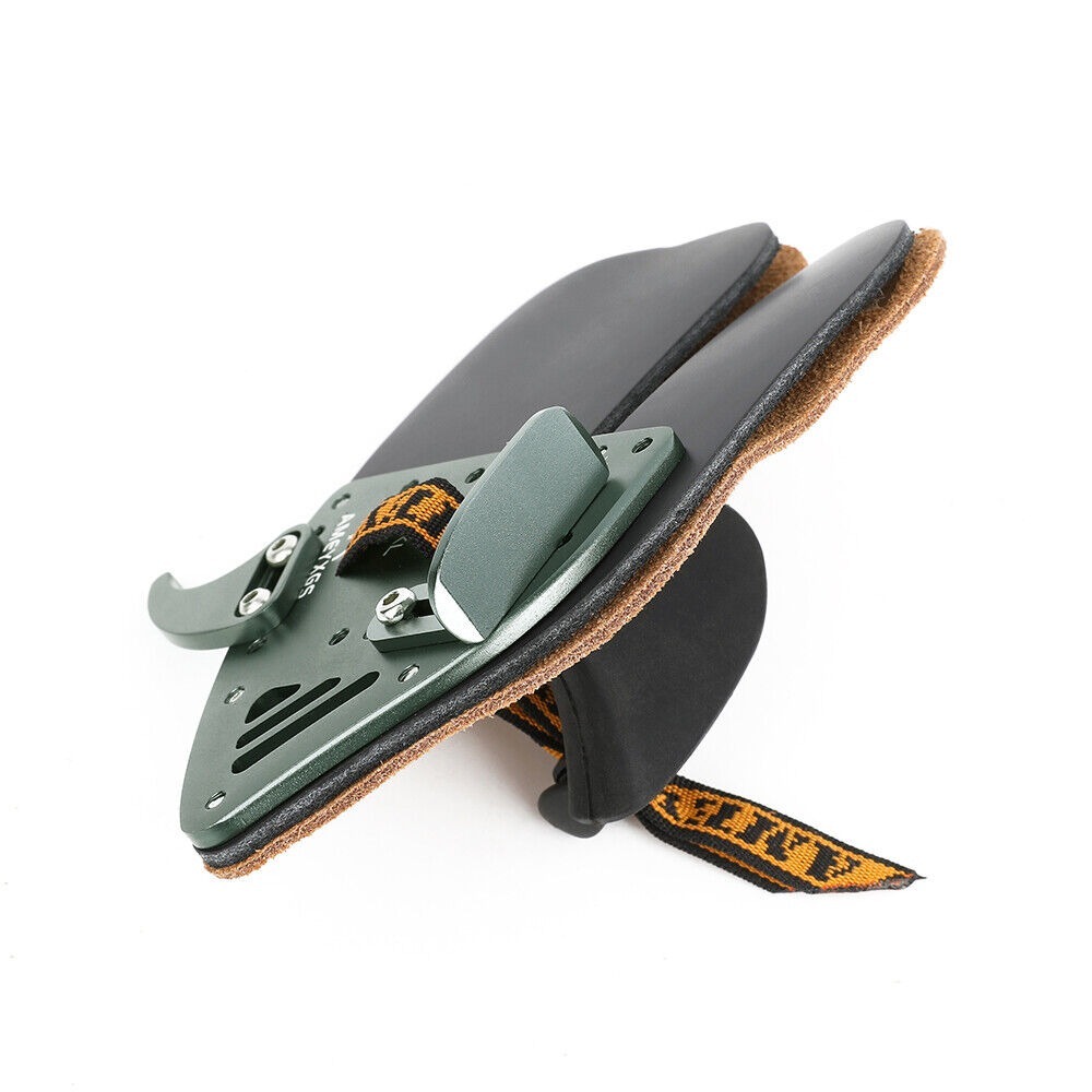 Recurve Bow Finger Guard Tab Leather Protector Gear Target Hunting