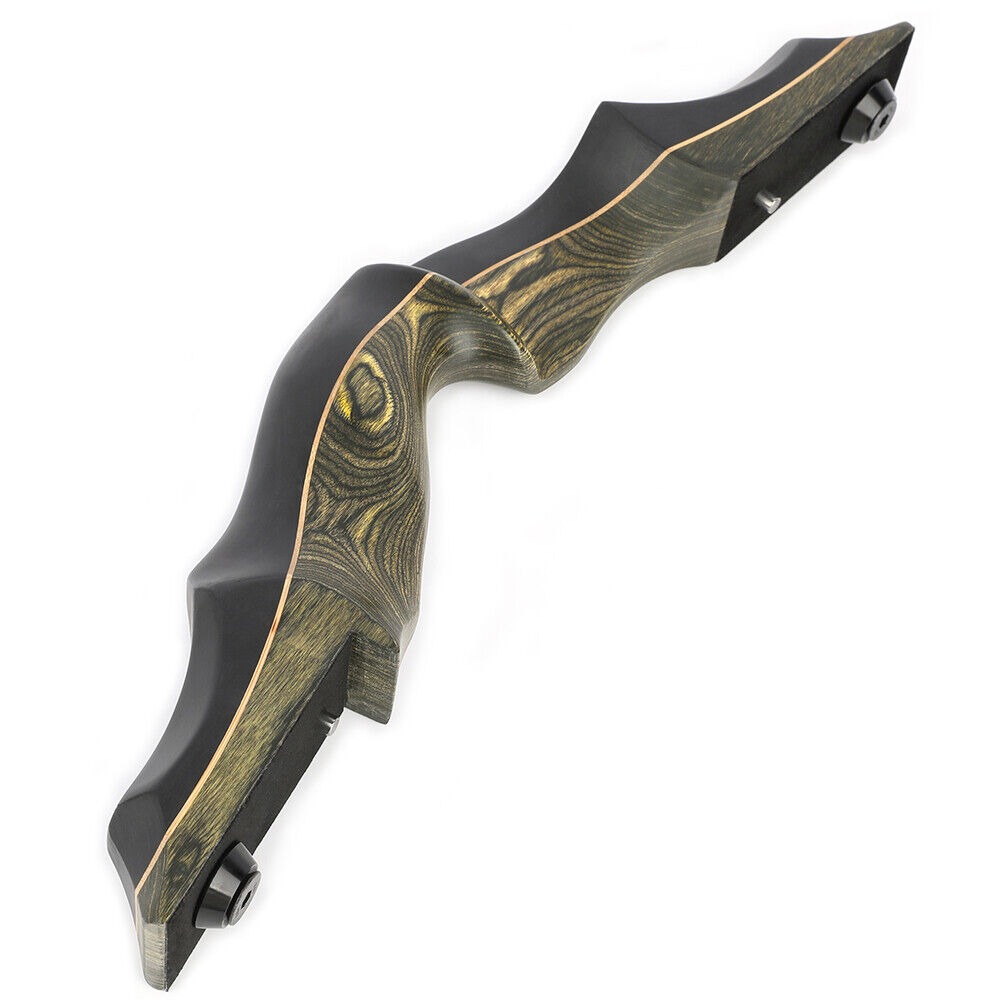 62" Takedown Recurve Bow Wooden 20-60lbs American Hunting Shooting